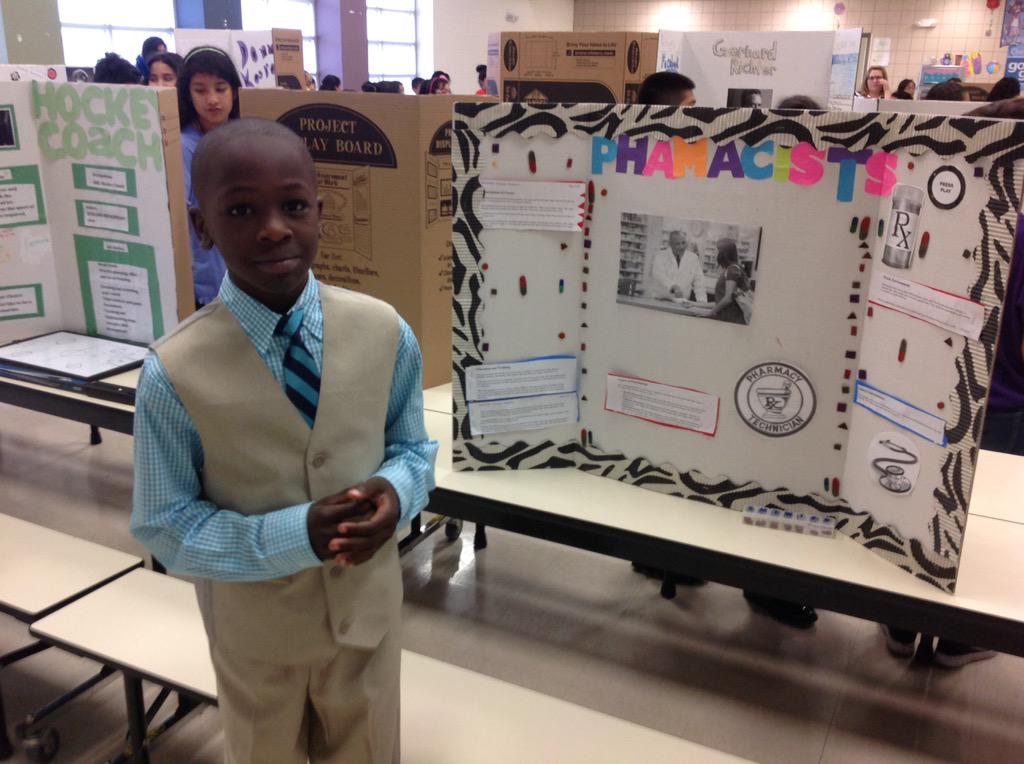 4th gr. put on a Living Museum for the students sharing the many careers out there to choose from. <a href="/grandprairieisd/">Grand Prairie ISD</a>