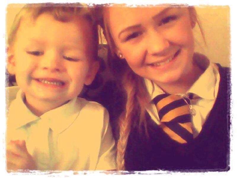 Laura95247's tweet photo. Love my little brother http://t.co/vNK3pd9FLe