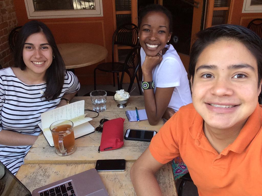 Tip_Camp's tweet photo. Say hello to your TIP Orientation Co-Chairs! We're planning away fun times for Sept! #TIPcamp http://t.co/bpjKSzvJOh
