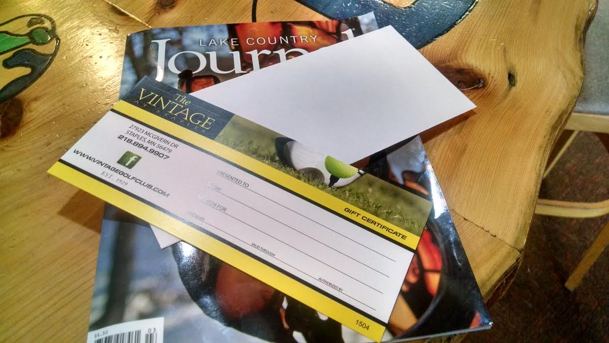 Vintage_Staples's tweet photo. Fathers Day Gift Certificates are available at the Vintage! They can be used for Golf, Equipment &amp; Apparel or Dining. http://t.co/DkNv3TRWa2