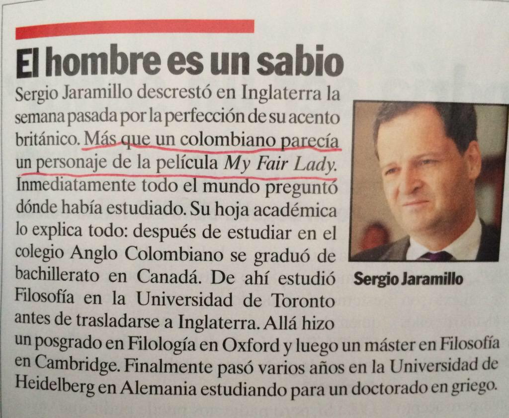 La <a href="/RevistaSemana/">Revista Semana</a> siempre a la vanguardia del esnobismo, el tercermundismo, la lagartería y el clasismo