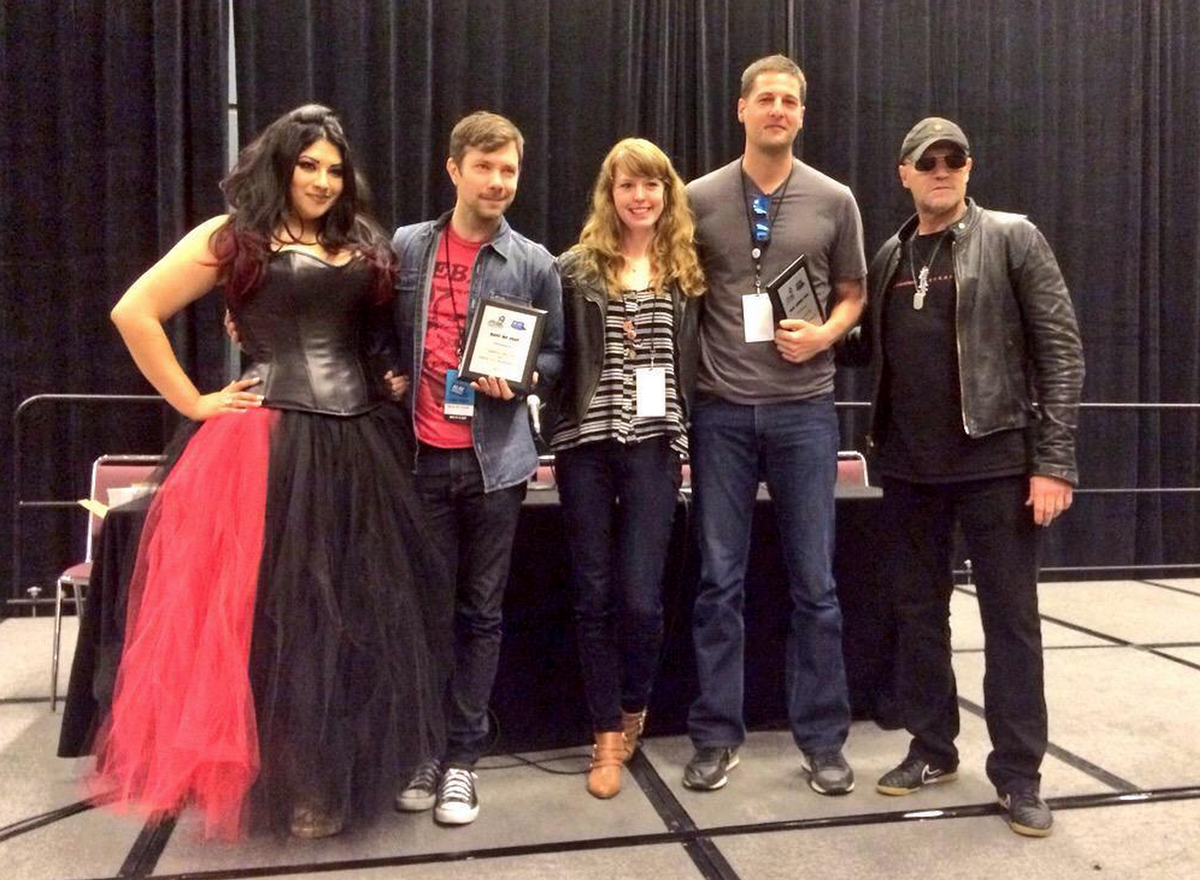 TentSquare's tweet photo. "While You Were In a Coma" won 'Best of Fest' @DoACBC @GeekFilmFests. Congrats Coma Team! #crowdpowered #TentSquare http://t.co/CFSOH2oncb