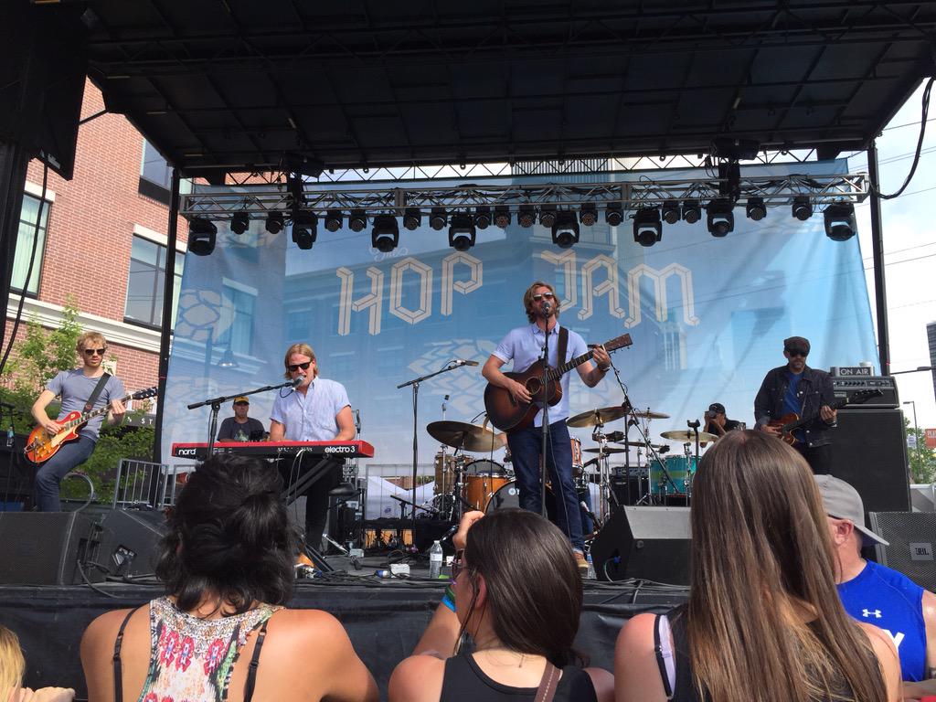 Amanda101485's tweet photo. @JTRevival you killed it!! @TheHopJam totally worth the sweat and sunburn to see y'all live! #WhenIsTheTour http://t.co/ecBglher3d