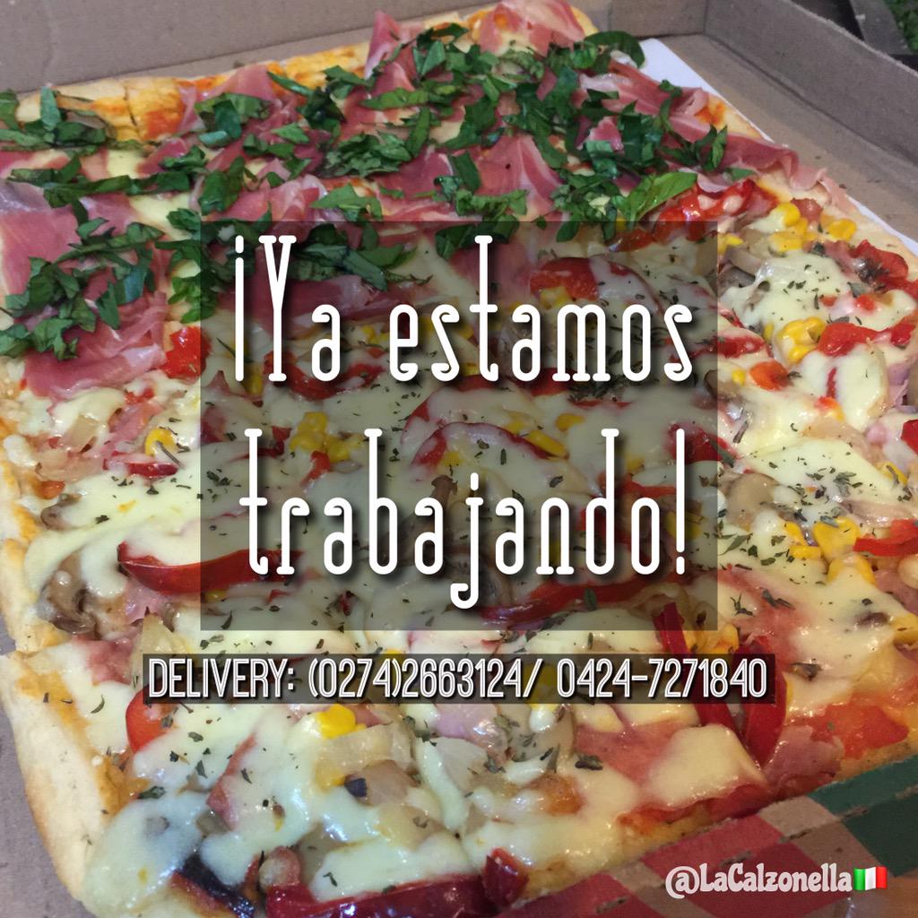 Estamos a la orden para atenderles sus pedidos de 5:30pm a 9:30pm 🍕📞 #delivery #LaCalzonella #Merida #pizzeriamerida