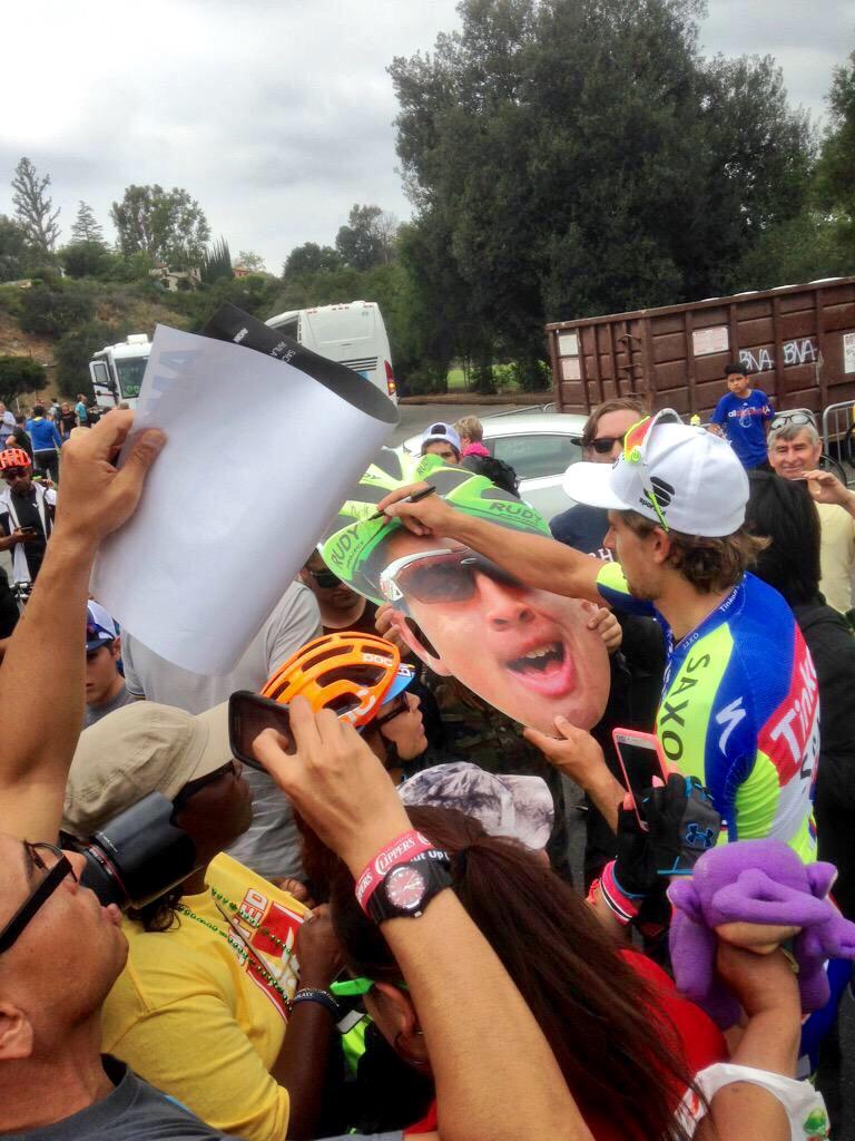 petosagan's tweet image. Thank you fans I felt like I am in my home country @AmgenTOC