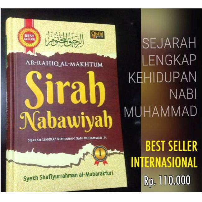 surgabuku's tweet image. "SIRAH NABAWIAH-RAHIQ AL MAKHTUM" Salah satu buku sejarah Nabi terbaik. Rp 99.000 (hemat 10%). Pesan 087880151454