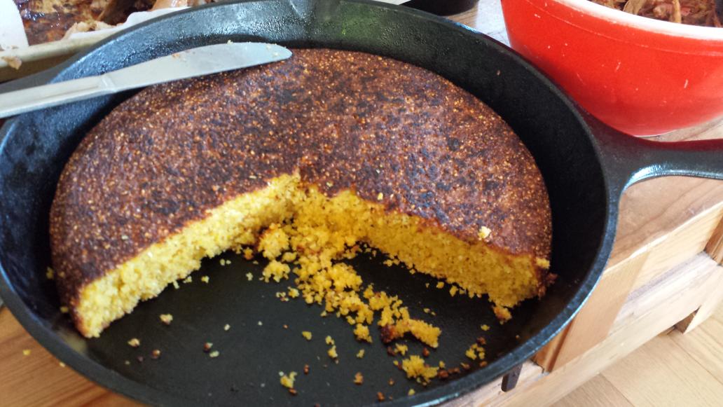 The Fatted Duck on Twitter "Skillet cornbread thanks to Sean Brock's