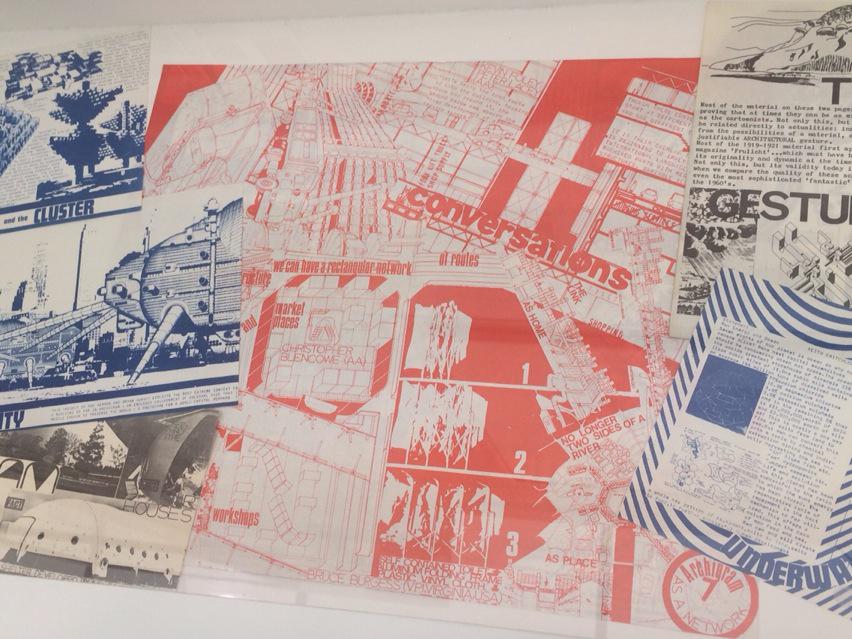 FSpampinatoNY's tweet photo. Rare ephemera by 1960s British collective #Archigram presented by #IbidProjects, London, @FriezeNewYork http://t.co/J5QDBXHXht