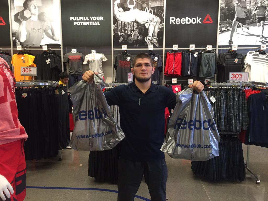 khabib nurmagomedov reebok