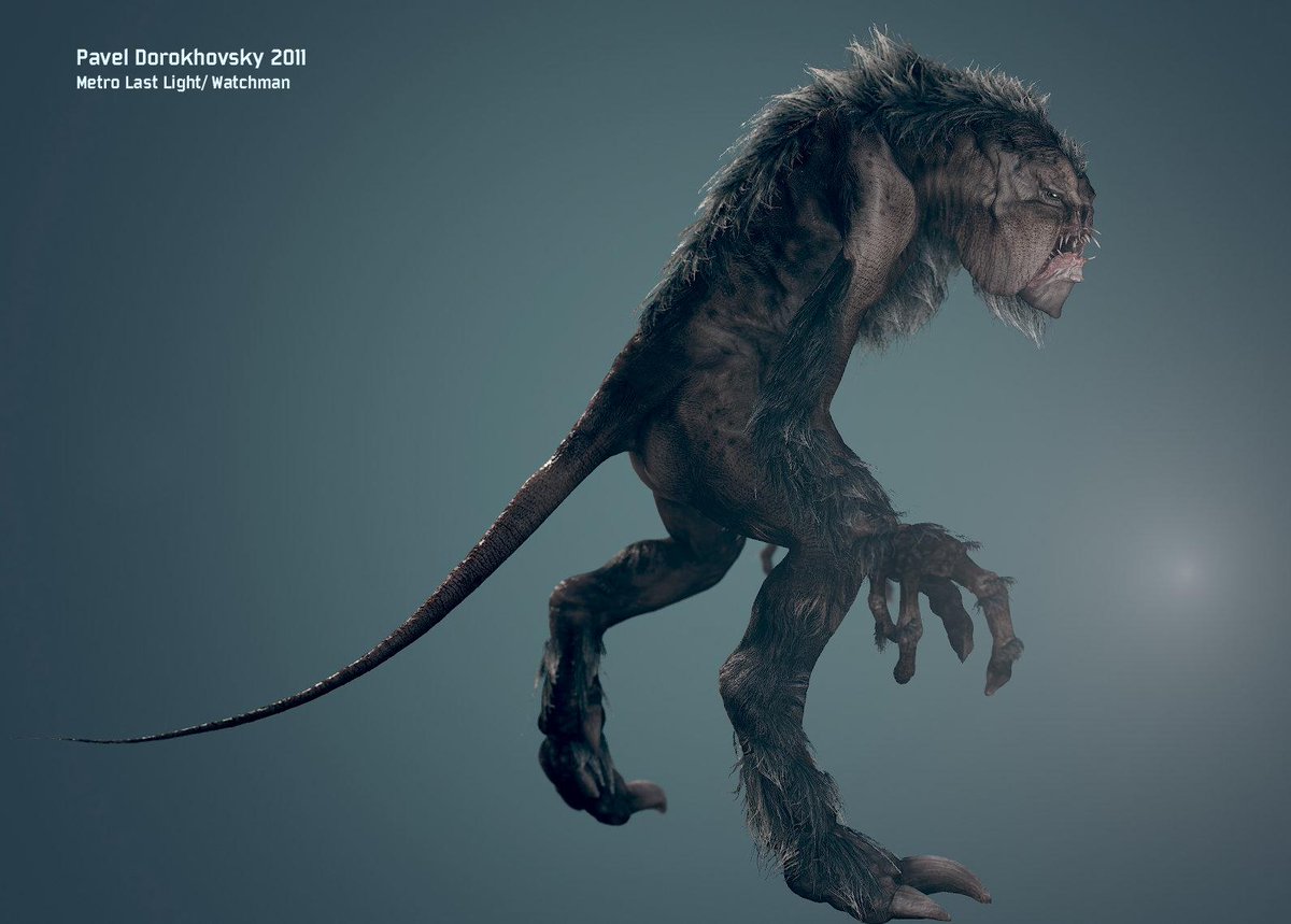 #MetroLastNight watchman by Pavel Dorokhovsky buff.ly/1A6J1kM #gameart #3dart #creaturedesign #creatureart
