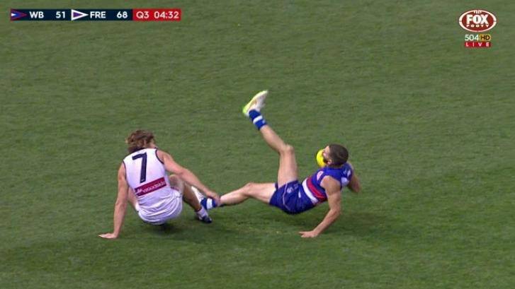 .<a href="/freodockers/">Fremantle Dockers</a> Nat Fyfe set to play 100th game this weekend after MRP handed him a $1000 fine. 
colliemail.com.au/story/3085601/…