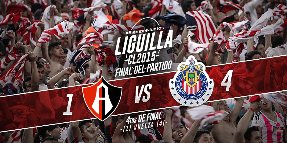 Chivas's tweet photo. ¡Estamos, #SiempreJuntos, en Semis! http://t.co/EMZuqrP5rR