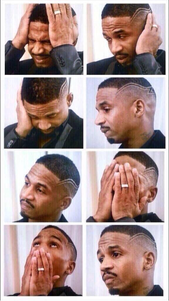 KevBeenWavy's tweet photo. When you say "Okay" but your girl just keeps going on about the shit http://t.co/7kBwItyTWC