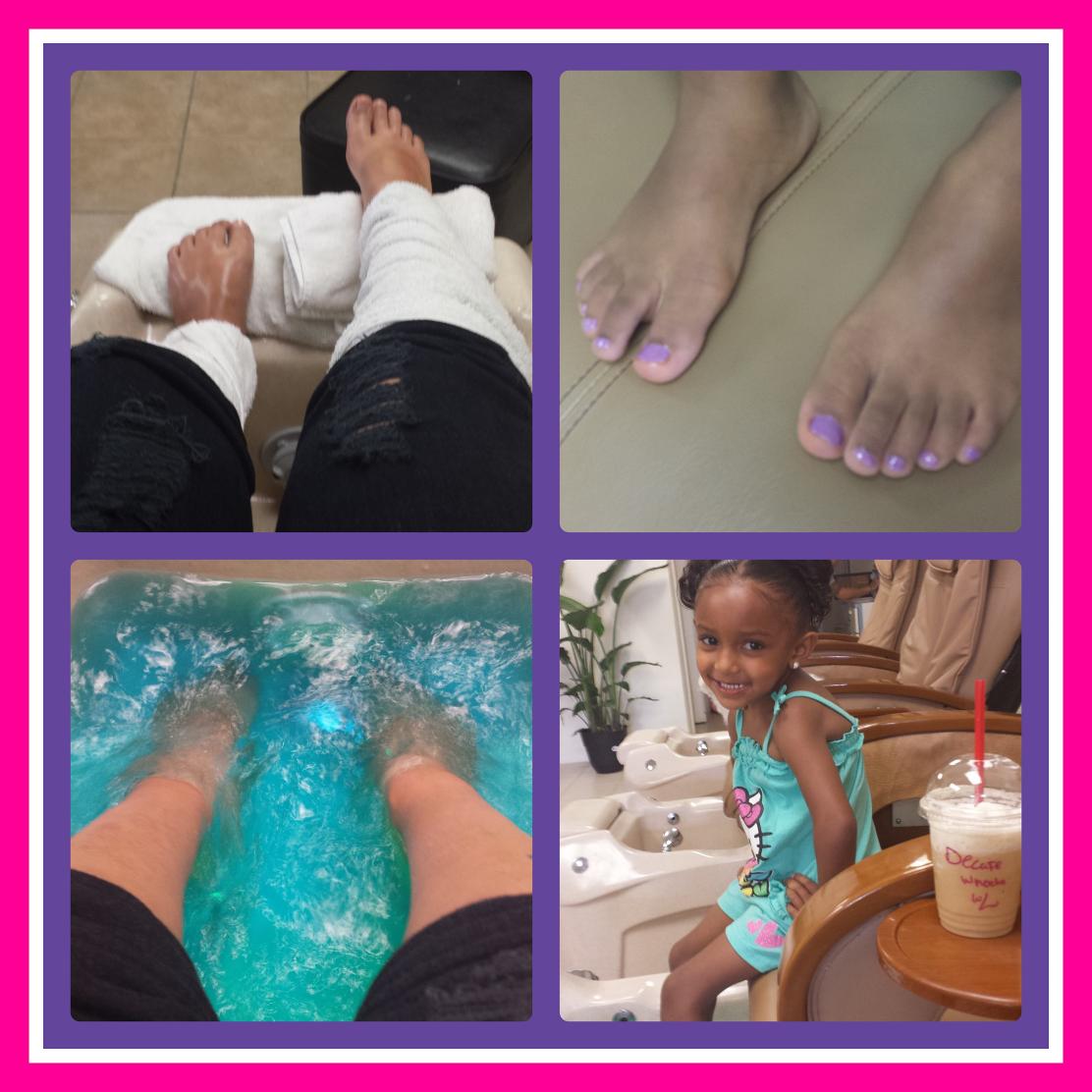 EyeCandyMcGill's tweet image. #YesterdaysFun #PedicuresWithMyMiniMe 😘👸💅 #MommyDaughterLoVe 💋💜💖💘💞 #TeamUs #Always&amp;amp;Forever 💕💞💕💞💘