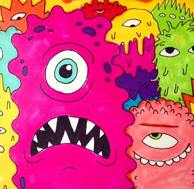 BuzoCosmico's tweet photo. Sketches ridis. 👽👽👽 http://t.co/UVLCCsH2ka