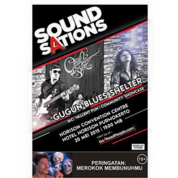 yang pecinta music blues besok di hotel horizon purwokerto tanggal 20 mei 2015 ! salam blues !