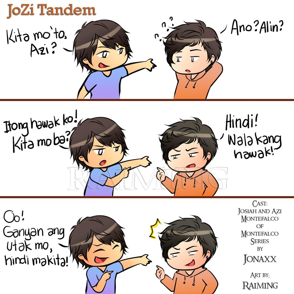 raimingfox's tweet photo. Starring... Josiah and Azi Montefalco...
#cornytoons
#Montefalco
#UntilTrilogy
#Jonaxx
#raimingfrost
@jonaxx_WP http://t.co/OYKFZ2yD2d