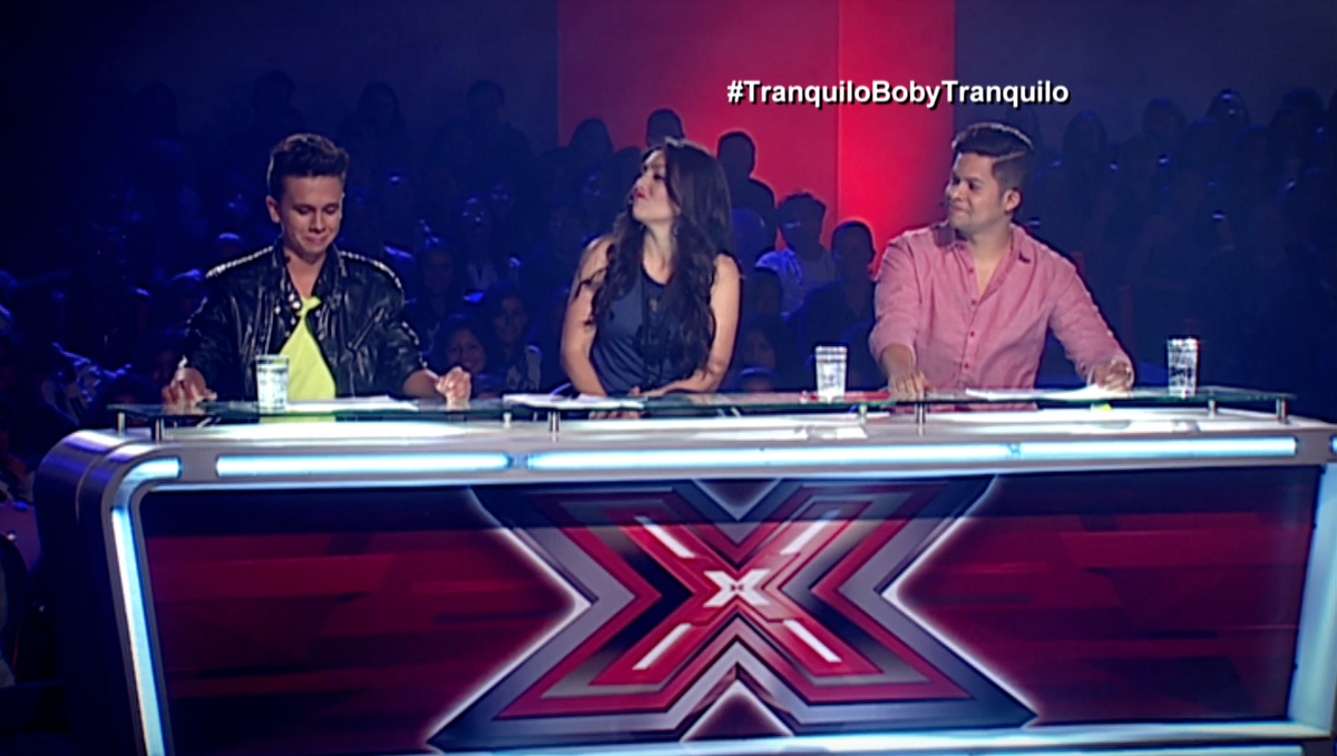 EcEstadio's tweet photo. ¿Alguien más sintió muchos nervios entre @MaykelOficial  y #SolangeCanta? #TranquiloBobyTranquilo #QuieroFactorX http://t.co/Qj96Mga6Jd
