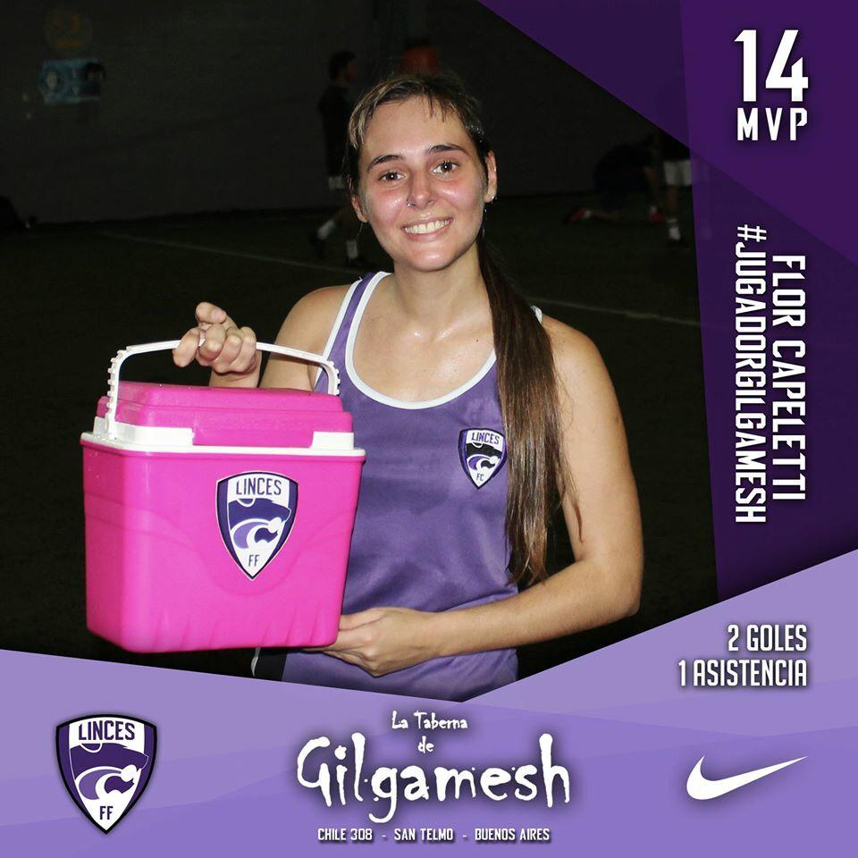 LincesFC's tweet photo. Hay #JugadorGilgamesh de las chicas @florcape90 #LincesFF #LaTabernaDeGilgamesh https://t.co/ANSVIfHFsW http://t.co/SJAJ3mAhbQ