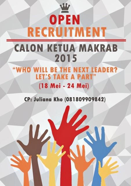 KMB_Adhitana's tweet photo. Hai,KMB-ers!!! Kamu angkatan 2014??? Merasa berpotensi u/ menjadi ketua Makrab??? Ayo daftarkan diri kalian skrg jg http://t.co/DeNrhuaWg8