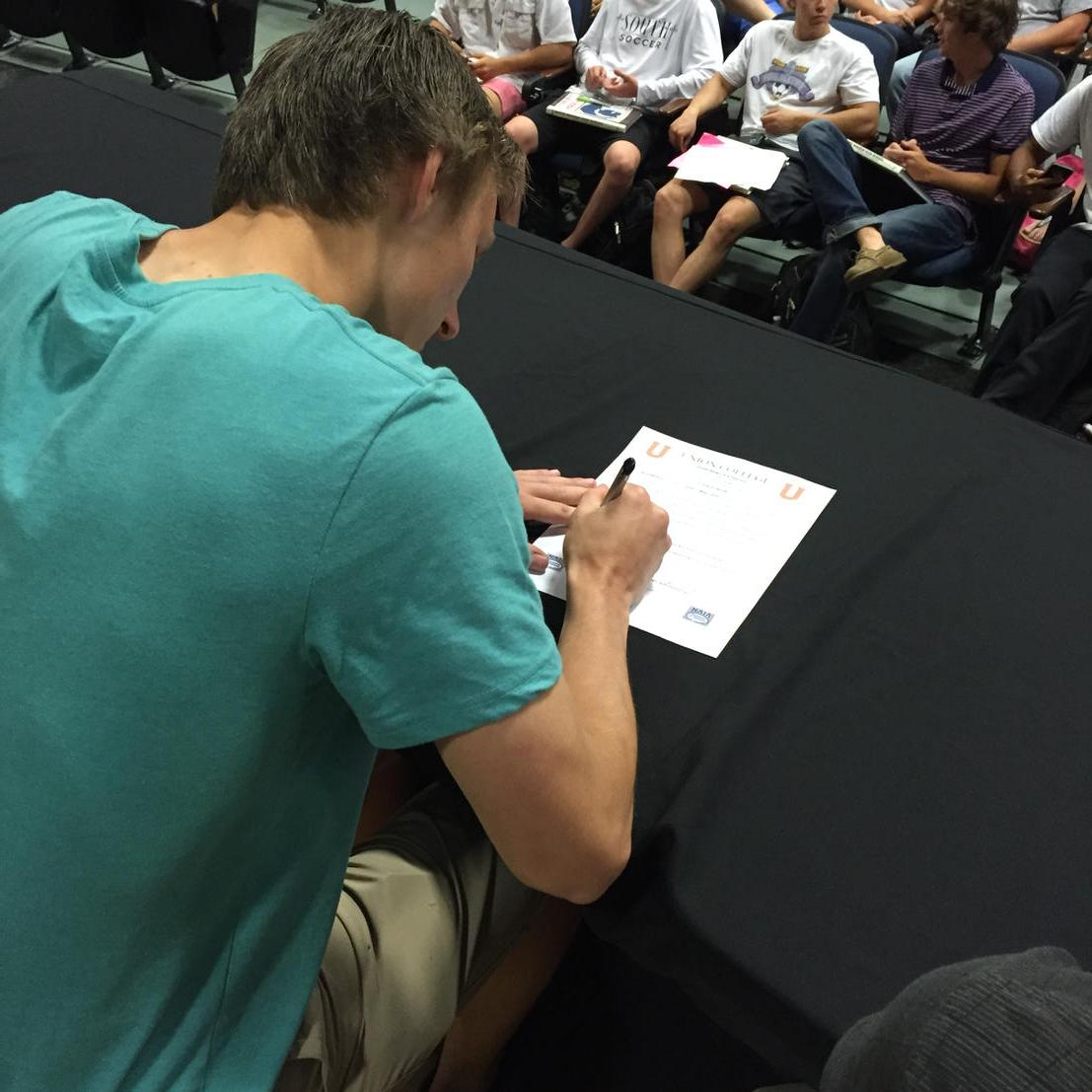 SWHSGuidance's tweet photo. Scott Minton turning soccer talents into scholarship opportunities. @UnionCollegeKY #AthleticsMakesCollegeAffordable http://t.co/tqpq8pud48
