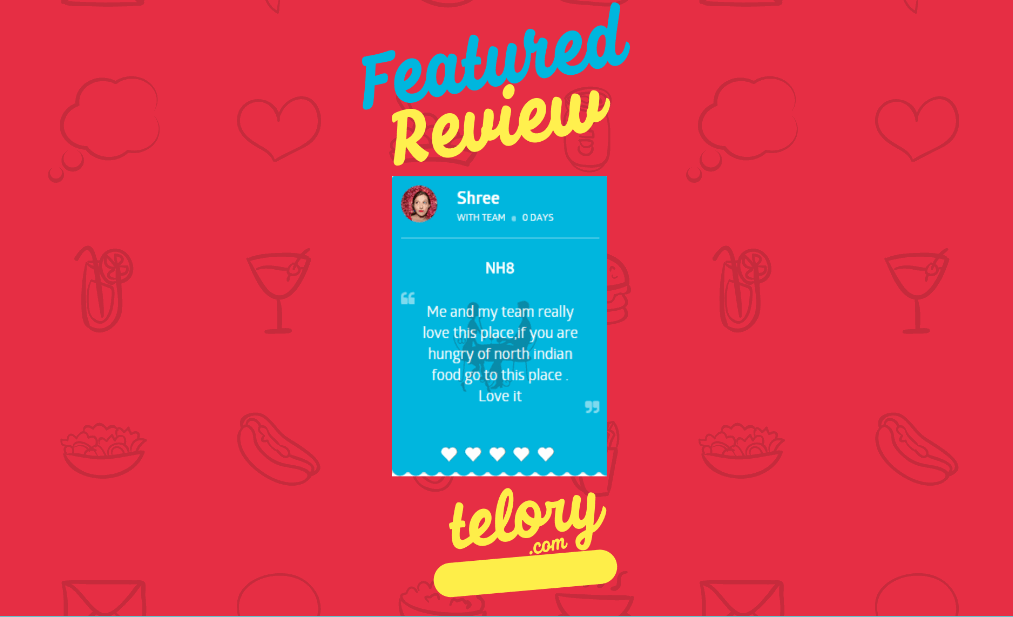mytelory's tweet photo. #Todays Featured Review card #Telory for  @YummyNH8 #Bangalore http://t.co/brfGCSejl7 http://t.co/qooP2gRp5J