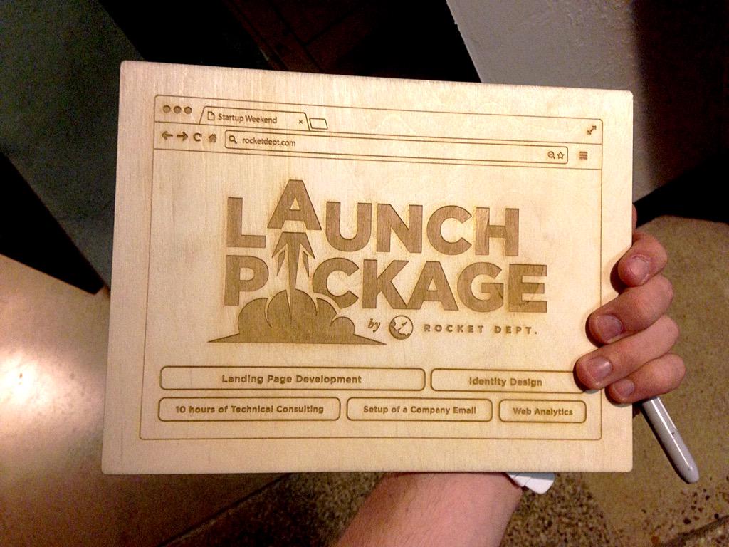 RocketDept's tweet photo. All your hard work paid off! Congrats to @NextDollarApp for winning @swsac and our #LaunchPackage! See you soon! :) http://t.co/ifpbC95UXe