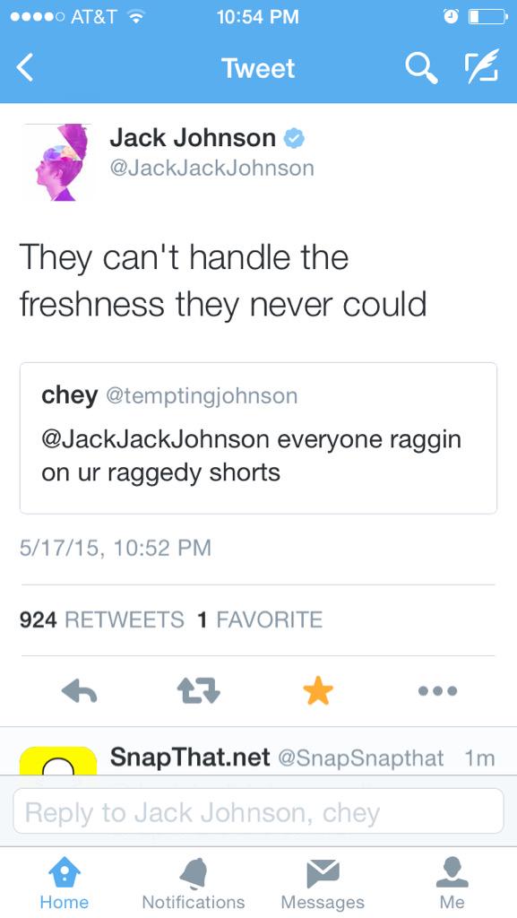 Hayley_penguin7's tweet image. Quick😏 @JackJackJohnson 
#firstfav