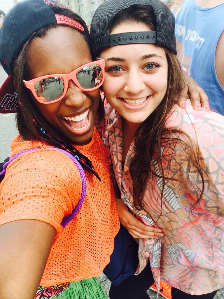 StanfordWGym's tweet photo. #SWG2015 enjoyed the early morning at SF's 104th Bay to Breakers, one of the oldest annual footraces in the world! http://t.co/3gzPitsrks
