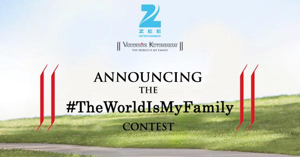 ZEECorporate's tweet photo. Unveiling the exciting #contest !
Less than an hour to go..  #TheWorldIsMyFamily http://t.co/N42eX32oCf