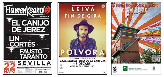 AttractionEV's tweet photo. El sábado 23 @caac_sevilla en su programa de actividades, estarán @Leiva_Oficial con #PolvoraOnTour + @Sidecarsrock http://t.co/hofxbfTaBY