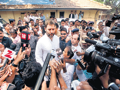 DeccanHerald's tweet photo. Rahul targets PM, says he visits foreign nations, not farmers #RahulInAmethi #RahulonModi | http://t.co/xeT9WUjS4G http://t.co/LJxeUGbGgi