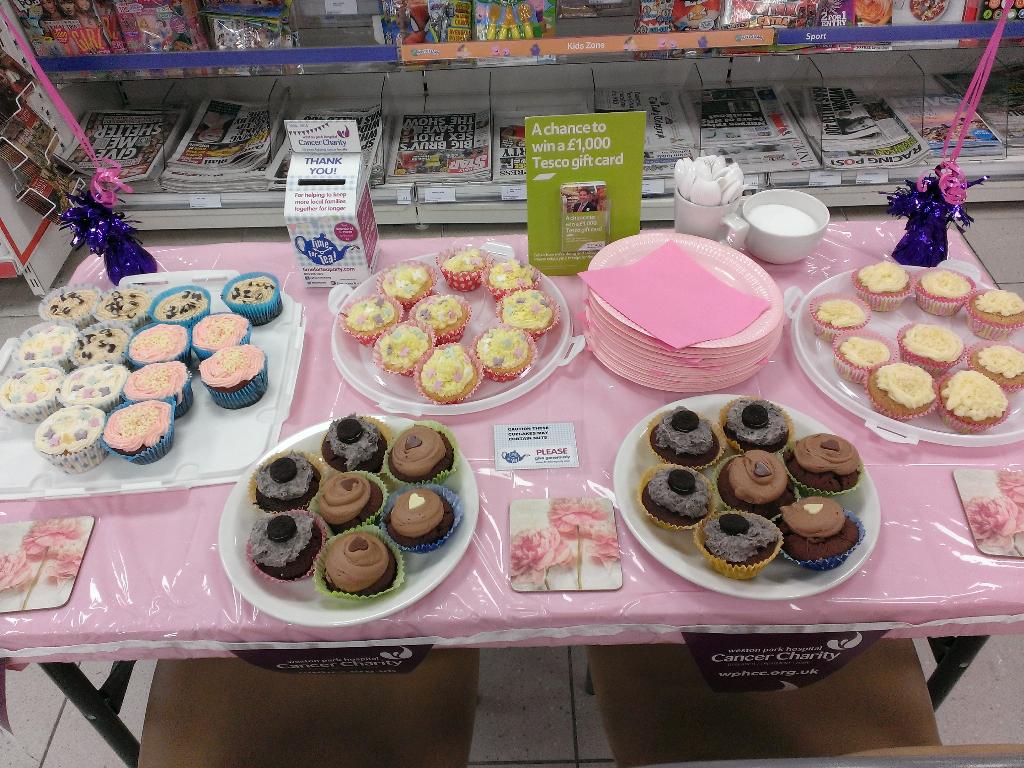 #timefortea here is our fund raising for Weston park