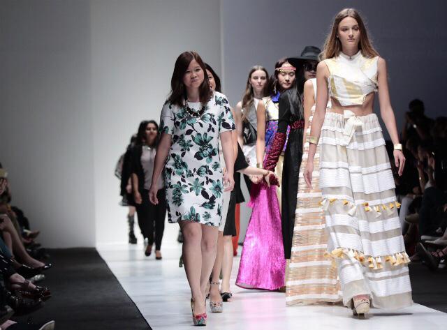 LASALLESG's tweet photo. Glimpse of future of SG fashion? We saw it first on #SGFW #LasalleHasIt image: Wesley Kow http://t.co/nzEkx4Ne3R