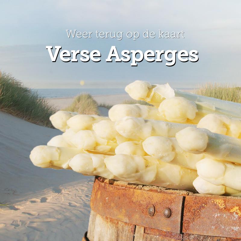 Onze Verse Asperges staan weer op de kaart! Bekijk onze menukaart op: restaurantschiermonnikoog.nl/menukaart/