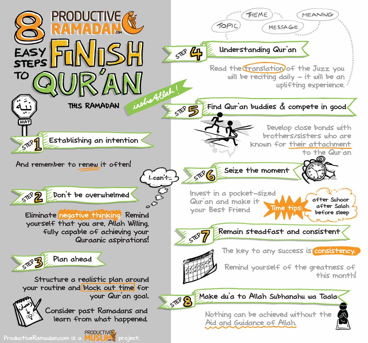bloss_blessings's tweet photo. #8easysteps to finish the #Quraan this #Ramadaan by @AbuProductive Let's start today! #30days before #Ramadaan http://t.co/nPpegGMqRR