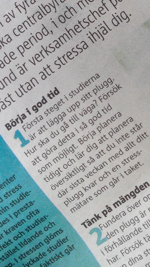 sander_ellen's tweet photo. Tack för tipset Metro, hjälper mycket en vecka innan betygen ska vara satta :-))) http://t.co/Mo2Pyw2tRO