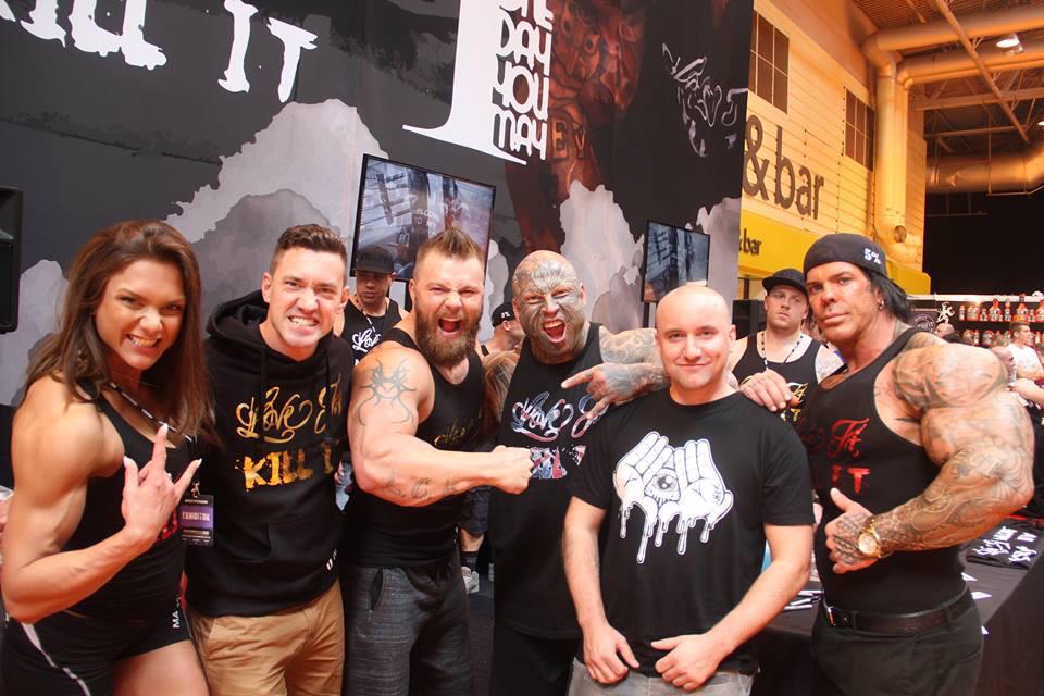 Gymlockerbrands's tweet photo. Some of the gymlocker team with @kvassilieva @5PercentNutri at @BodyPowerExpo this weekend. #loveitkillit http://t.co/IdEeShM0HS
