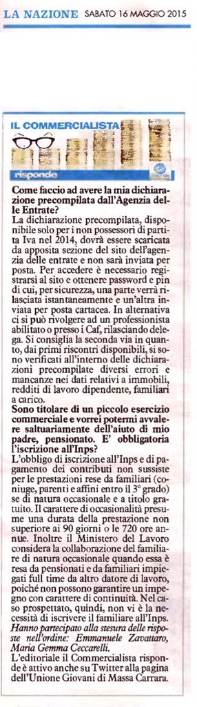 ugdcecms's tweet photo. #ilCommercialistarisponde su #LaNazione http://t.co/zw77qa4582
