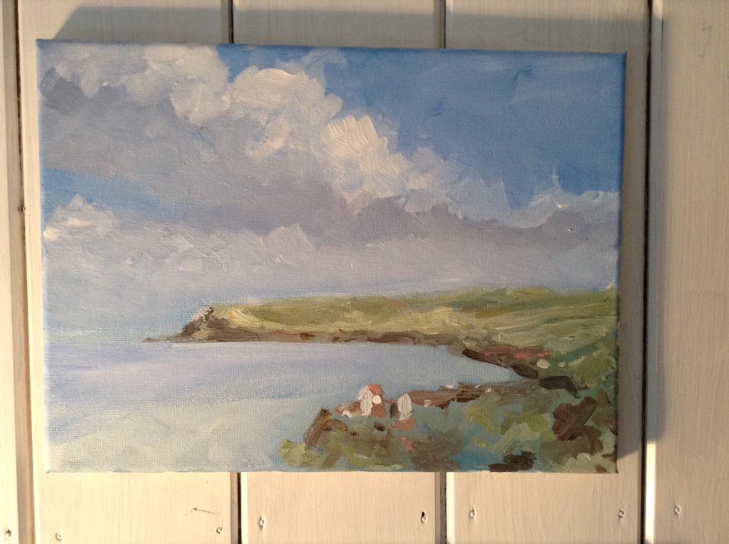 MarkSeascape's tweet photo. Work in progress, almost finished this one of Robin Hoods Bay!
#artist #art #painting #yorkshire #robinhoodsbay http://t.co/IzMC0DHQaL