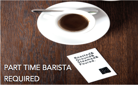 We're looking for a new #barista is it you? Email linn@cafelillebror.dk with your CV ow.ly/i/aOlMh