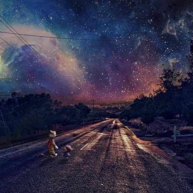 …It takes some calamity to make us live in the present. Then suddenly we wake up &amp; see all the mistakes we have made.