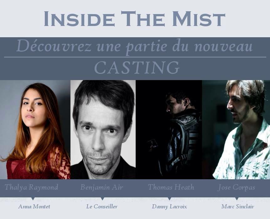 InsideTheMist's tweet image. Découvrez dès maintenant une partie du casting de la saison 2 ! #InsideTheMist #Saison2