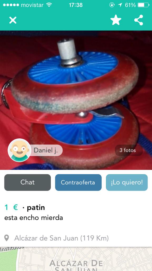 Visto en Wallapop tweet media