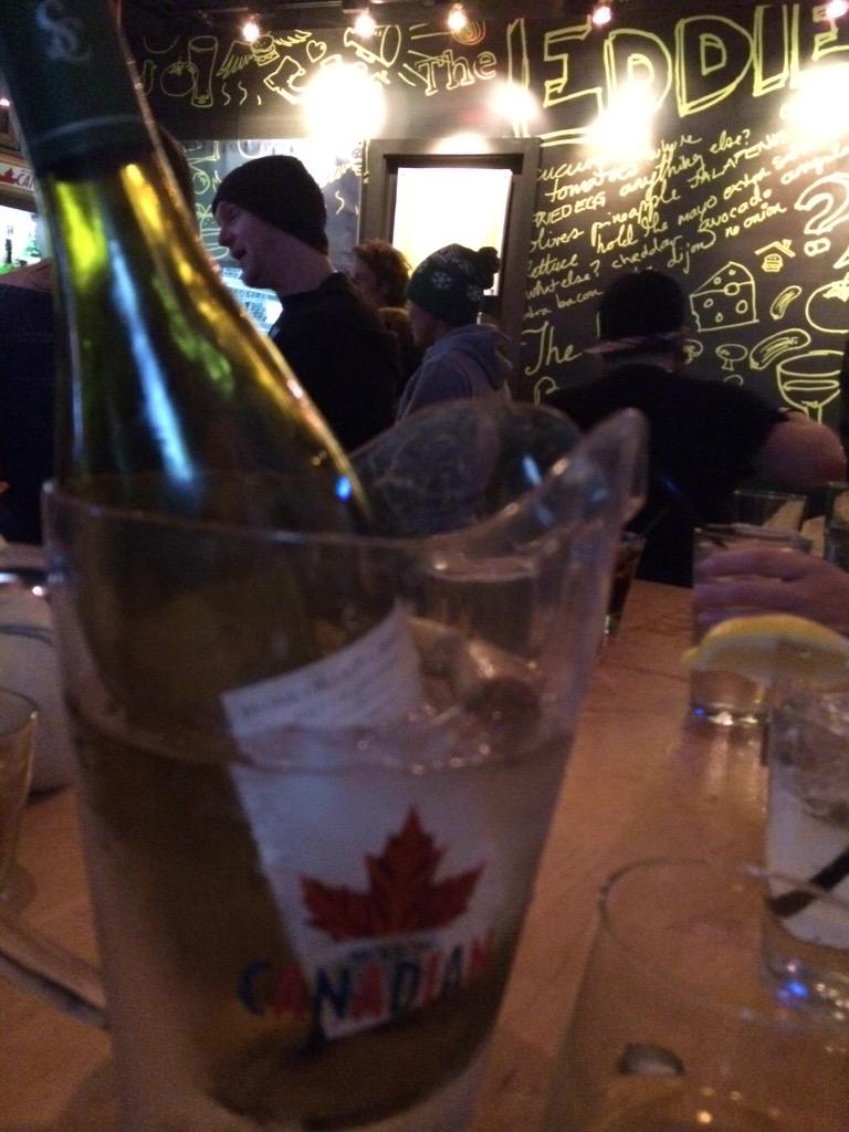 Old School Sunday. #hiphop #banff #eddieburgerbar