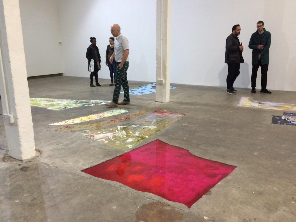 artefact_bham's tweet photo. Samara Scott's Silk at @eprjcts is beautiful and intriguing. Get down whilst you can! http://t.co/sj9mG8kLDd http://t.co/5lfcKzts2Q