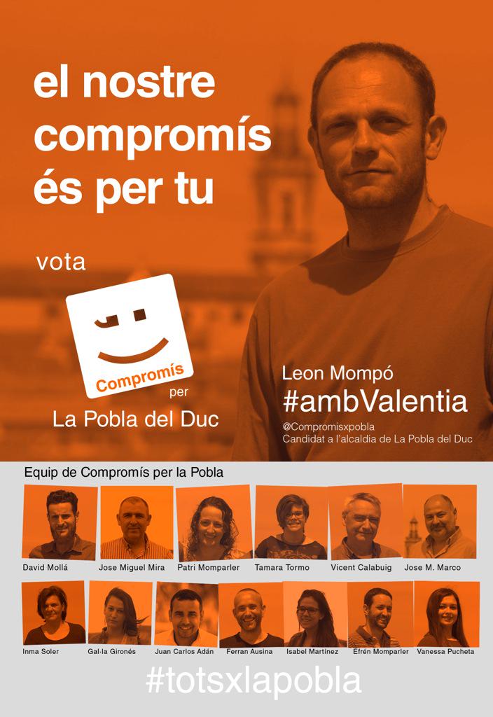 llauisso's tweet photo. Sabemos poner la pobla en el mapa.@compromisxpobla  @monicaoltra @noalaplanta #MonicaPresidenta #votacompromis http://t.co/D4MpafIh3g