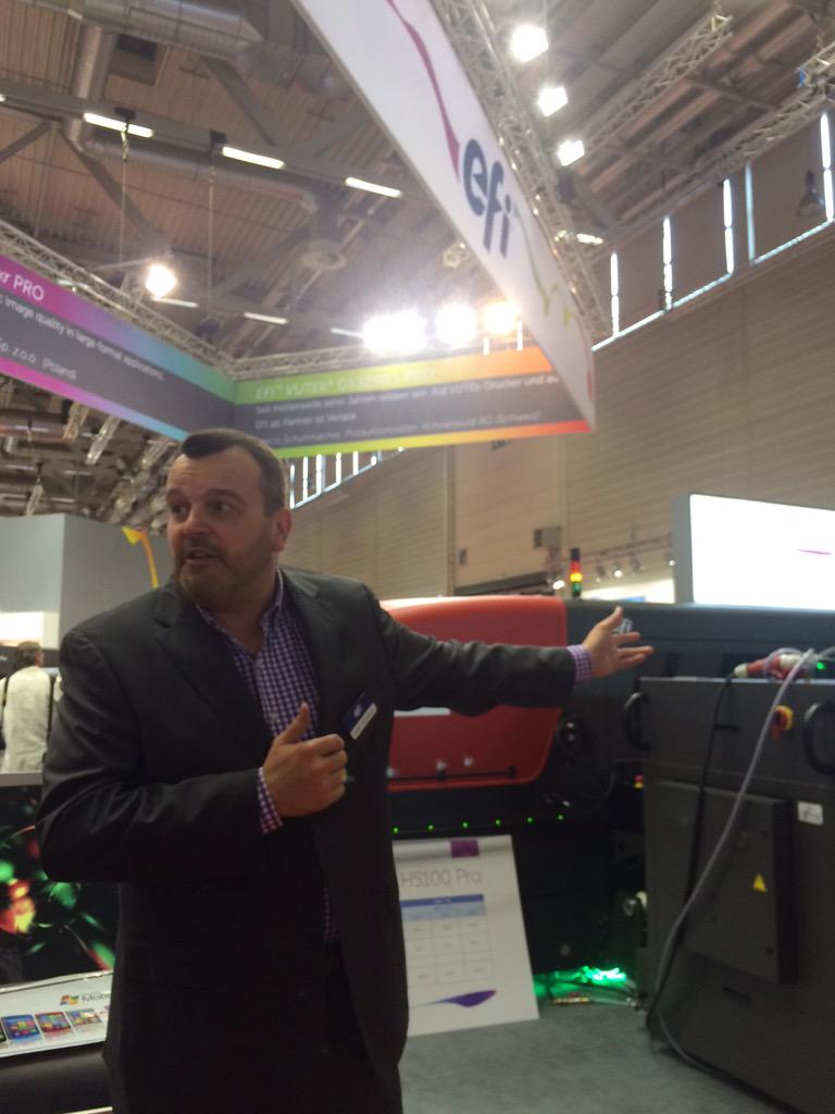 enricosteijn's tweet photo. @EFI_Print_Tech #ledprinting platinum partner #fespa2015 @FESPA @FespaNederland http://t.co/Rsr1XfSaeI