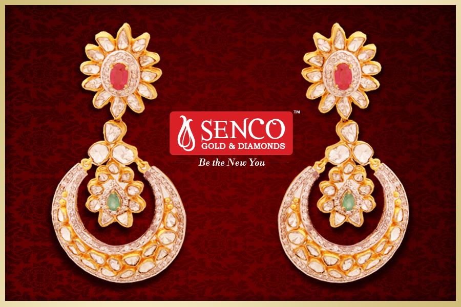 Jewel Box Real Diamonds Party Wear Diamond Earring at Rs 110000/pair in  Lucknow