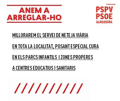 pspvalmassora's tweet photo. Volem un poble net #MercheGali2015 #Juntsfemelcanvi http://t.co/taQb75SF69